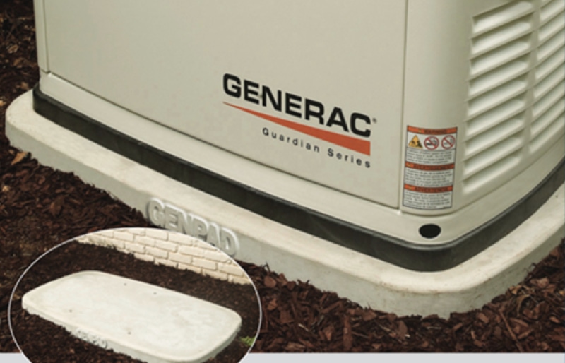 Generac Home Generator Pad