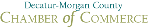 Decatur-Morgan County Chamber of Commerce logo.